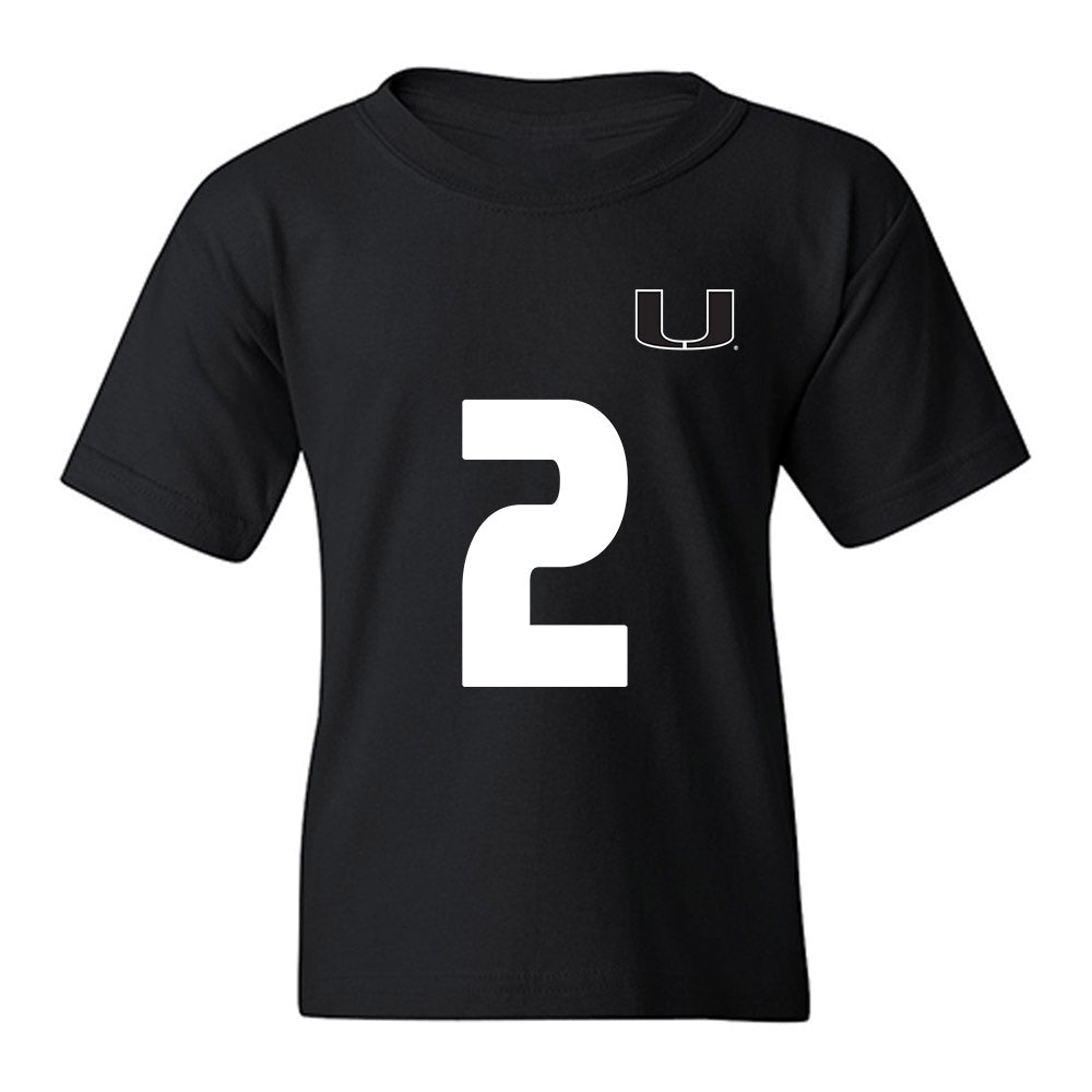 Miami - NCAA Women's Soccer : Emilie Simpson - Replica Shersey Youth T-Shirt-0