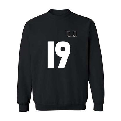 Miami - NCAA Women's Soccer : Maddie Landers - Replica Shersey Crewneck Sweatshirt-0