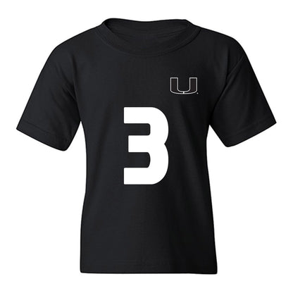 Miami - NCAA Women's Soccer : Noelle Simmons - Replica Shersey Youth T-Shirt-0