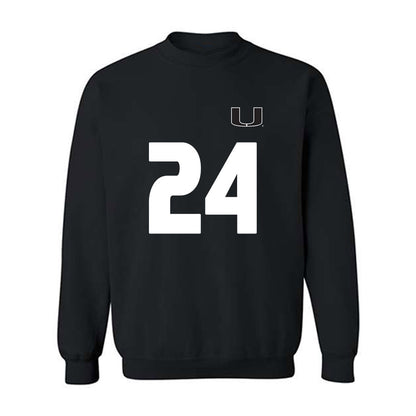 Miami - NCAA Women's Soccer : Alyssa Stephenson - Replica Shersey Crewneck Sweatshirt-0