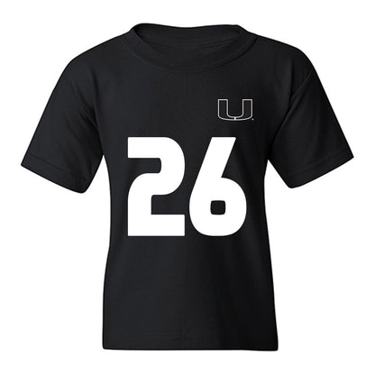 Miami - NCAA Women's Soccer : Dakota Harrell - Replica Shersey Youth T-Shirt-0