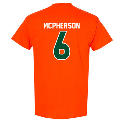 Miami - NCAA Women's Soccer : Jaileah Mcpherson - Replica Shersey T-Shirt-1