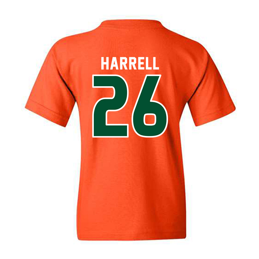 Miami - NCAA Women's Soccer : Dakota Harrell - Replica Shersey Youth T-Shirt-1