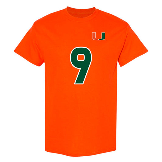 Miami - NCAA Women's Soccer : Zoie Fontenot - Replica Shersey T-Shirt-0