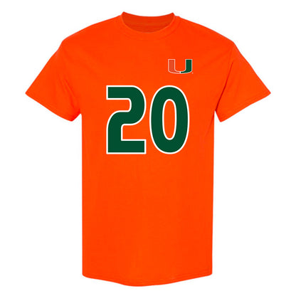 Miami - NCAA Women's Soccer : Grace Mensah - Replica Shersey T-Shirt-0