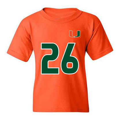 Miami - NCAA Women's Soccer : Dakota Harrell - Replica Shersey Youth T-Shirt-0