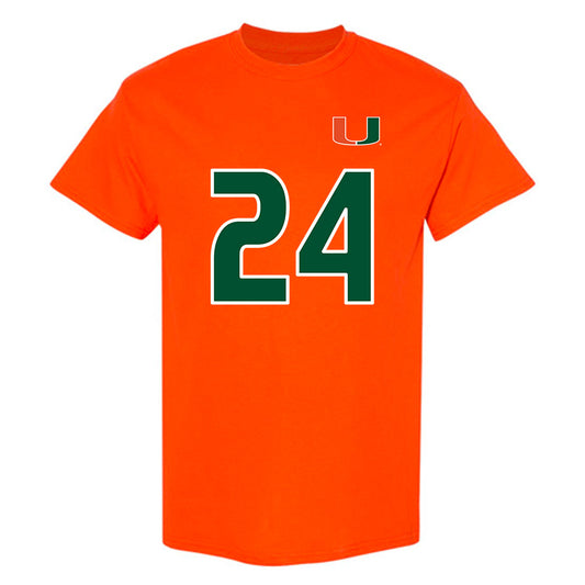 Miami - NCAA Women's Soccer : Alyssa Stephenson - Replica Shersey T-Shirt-0