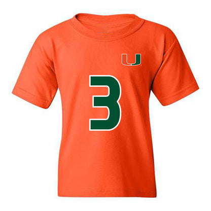 Miami - NCAA Women's Soccer : Noelle Simmons - Replica Shersey Youth T-Shirt-0