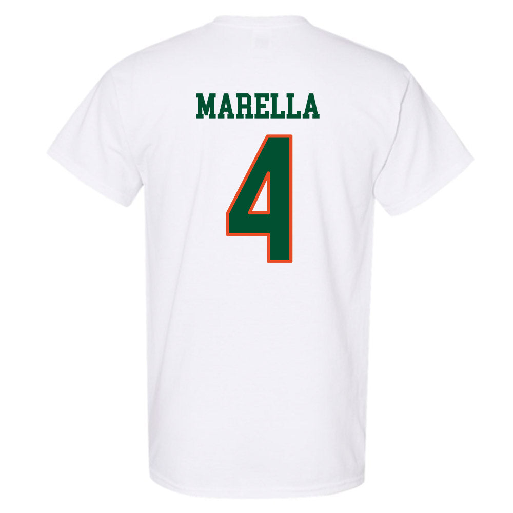 Miami - NCAA Women's Soccer : samantha marella - Replica Shersey T-Shirt-1