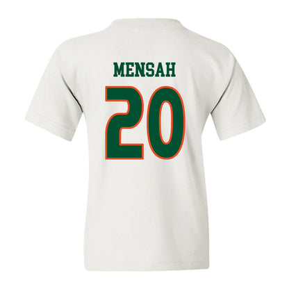 Miami - NCAA Women's Soccer : Grace Mensah - Replica Shersey Youth T-Shirt-1