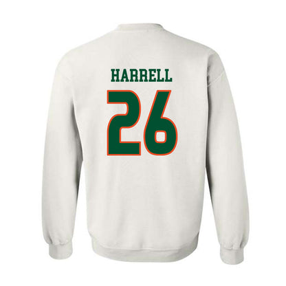 Miami - NCAA Women's Soccer : Dakota Harrell - Replica Shersey Crewneck Sweatshirt-1
