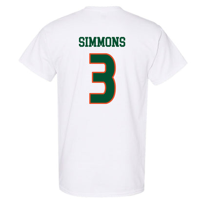 Miami - NCAA Women's Soccer : Noelle Simmons - Replica Shersey T-Shirt-1