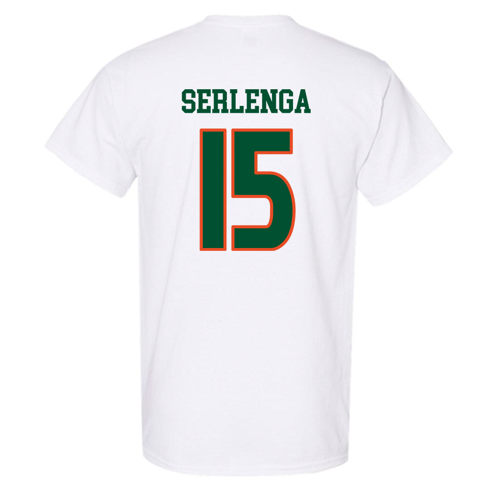 Miami - NCAA Women's Soccer : Allie Serlenga - Replica Shersey T-Shirt-1
