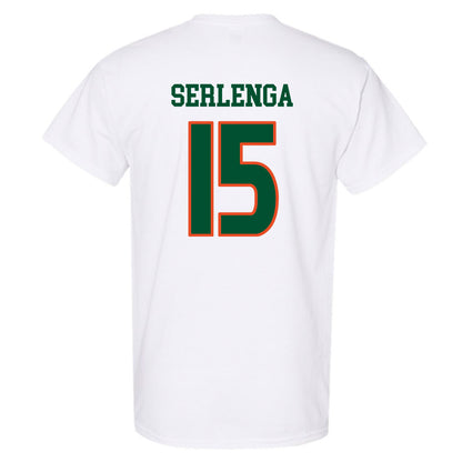 Miami - NCAA Women's Soccer : Allie Serlenga - Replica Shersey T-Shirt-1