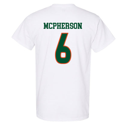 Miami - NCAA Women's Soccer : Jaileah Mcpherson - Replica Shersey T-Shirt-1
