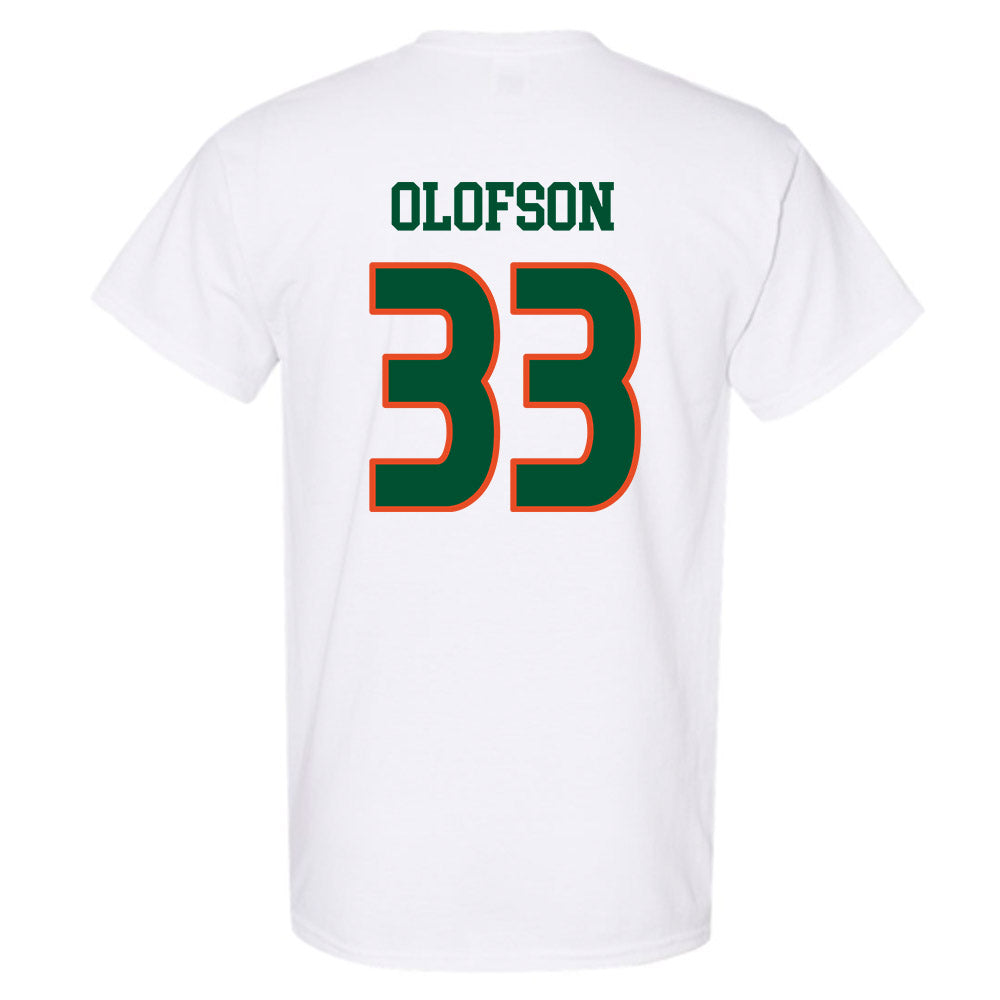 Miami - NCAA Women's Soccer : Atlee Olofson - Replica Shersey T-Shirt-1