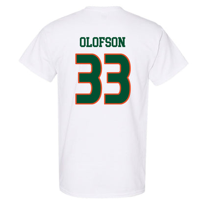 Miami - NCAA Women's Soccer : Atlee Olofson - Replica Shersey T-Shirt-1