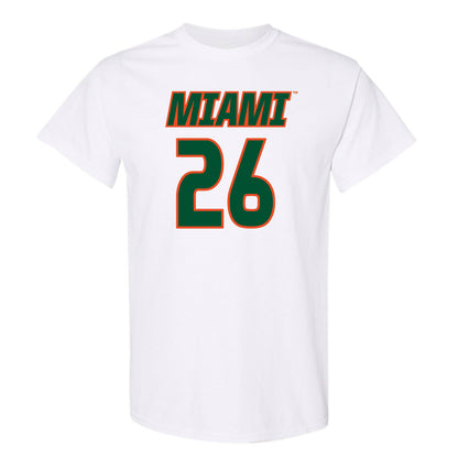 Miami - NCAA Women's Soccer : Dakota Harrell - Replica Shersey T-Shirt-0