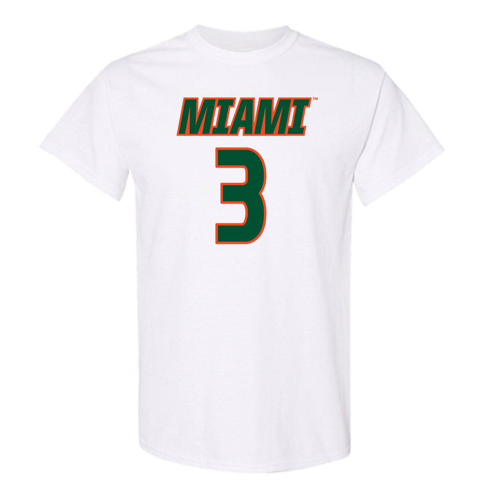 Miami - NCAA Women's Soccer : Noelle Simmons - Replica Shersey T-Shirt-0