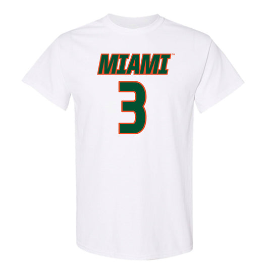 Miami - NCAA Women's Soccer : Noelle Simmons - Replica Shersey T-Shirt-0