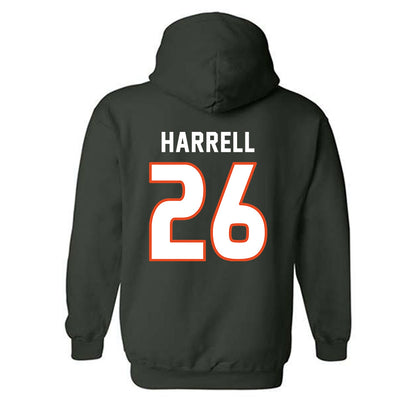 Miami - NCAA Women's Soccer : Dakota Harrell - Replica Shersey Hooded Sweatshirt-1