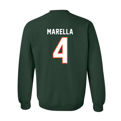 Miami - NCAA Women's Soccer : samantha marella - Replica Shersey Crewneck Sweatshirt-1