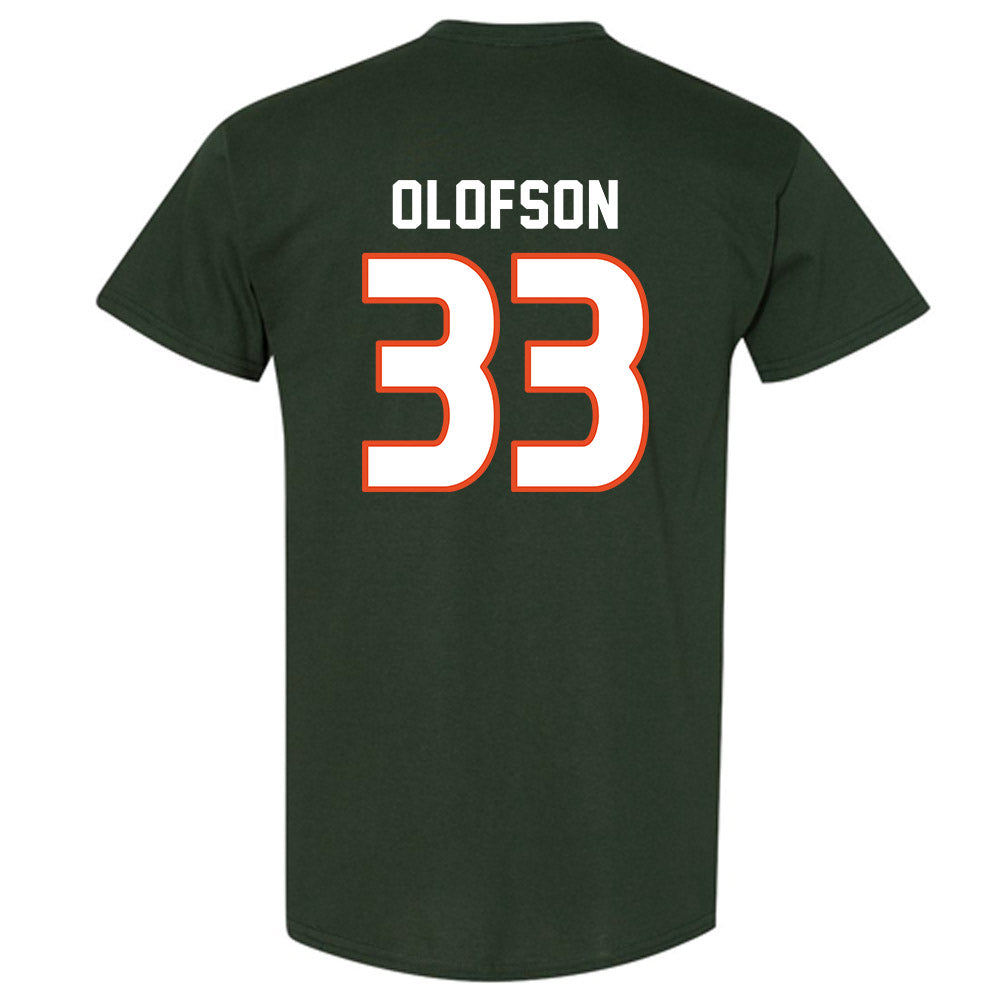 Miami - NCAA Women's Soccer : Atlee Olofson - Replica Shersey T-Shirt-1