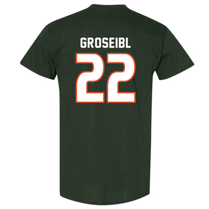 Miami - NCAA Women's Soccer : Sara Groseibl - Replica Shersey T-Shirt-1