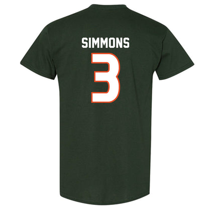 Miami - NCAA Women's Soccer : Noelle Simmons - Replica Shersey T-Shirt-1