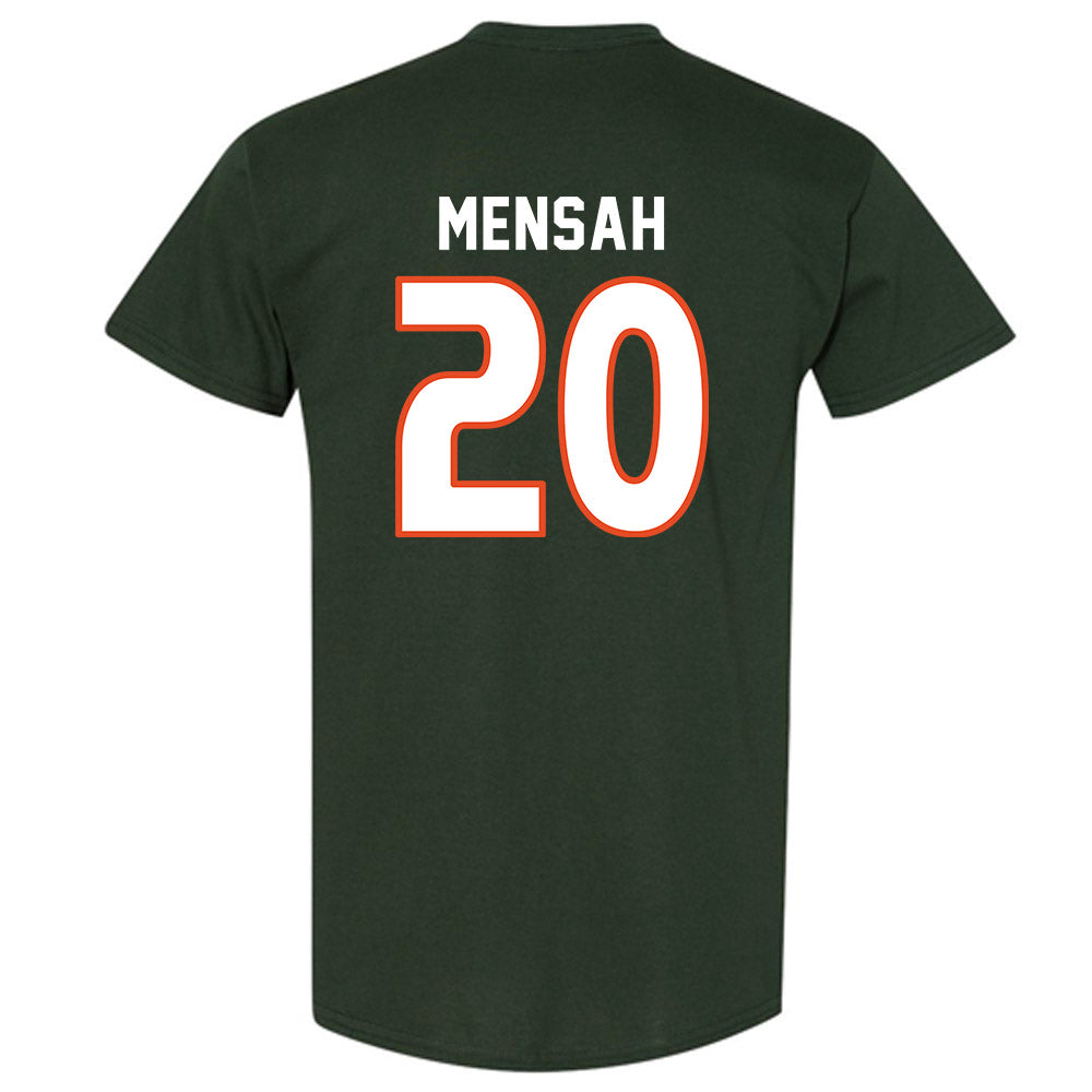 Miami - NCAA Women's Soccer : Grace Mensah - Replica Shersey T-Shirt-1