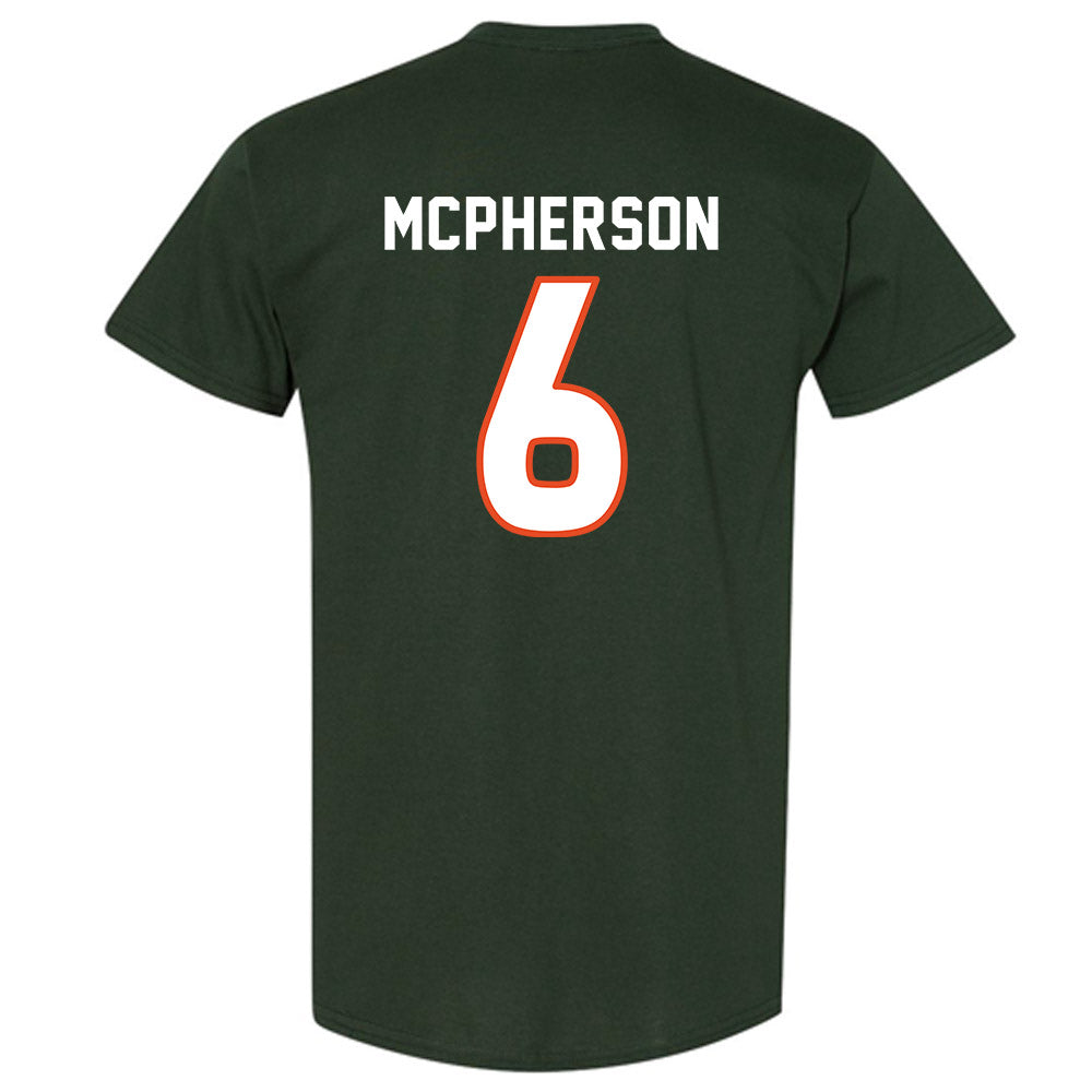 Miami - NCAA Women's Soccer : Jaileah Mcpherson - Replica Shersey T-Shirt-1