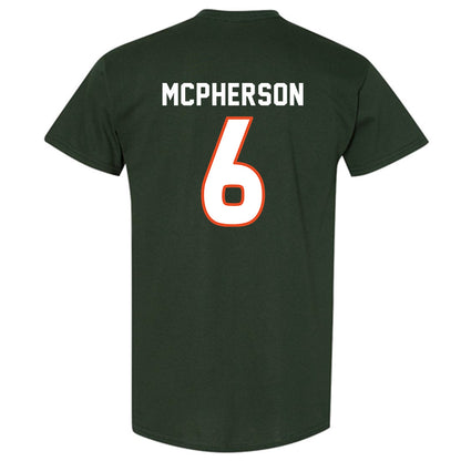 Miami - NCAA Women's Soccer : Jaileah Mcpherson - Replica Shersey T-Shirt-1