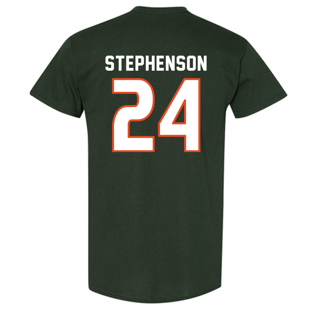 Miami - NCAA Women's Soccer : Alyssa Stephenson - Replica Shersey T-Shirt-1