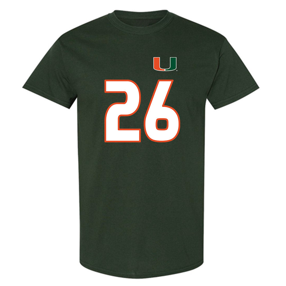 Miami - NCAA Women's Soccer : Dakota Harrell - Replica Shersey T-Shirt-0