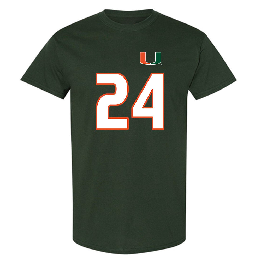 Miami - NCAA Women's Soccer : Alyssa Stephenson - Replica Shersey T-Shirt-0
