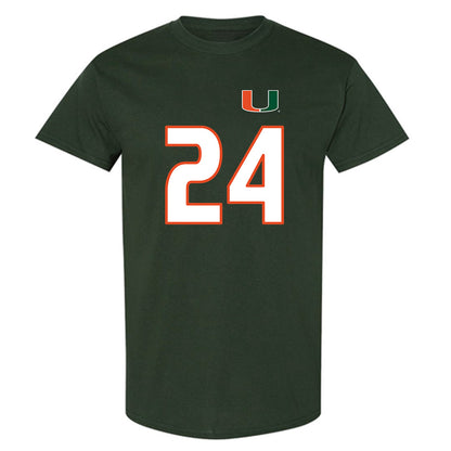 Miami - NCAA Women's Soccer : Alyssa Stephenson - Replica Shersey T-Shirt-0
