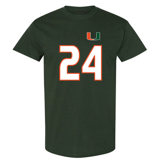 Miami - NCAA Women's Soccer : Alyssa Stephenson - Replica Shersey T-Shirt-0
