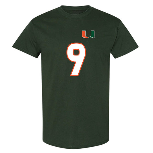 Miami - NCAA Women's Soccer : Zoie Fontenot - Replica Shersey T-Shirt-0