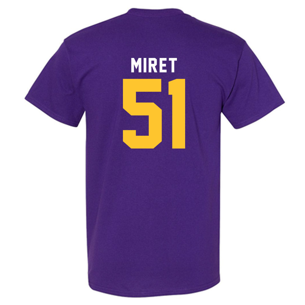 LSU - NCAA Football : Ryan Miret - Classic Shersey T-Shirt-1