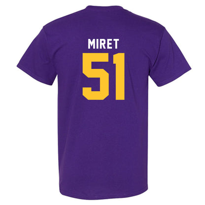 LSU - NCAA Football : Ryan Miret - Classic Shersey T-Shirt-1
