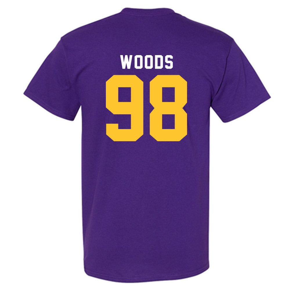 LSU - NCAA Football : Achilles Woods - Classic Shersey T-Shirt-1