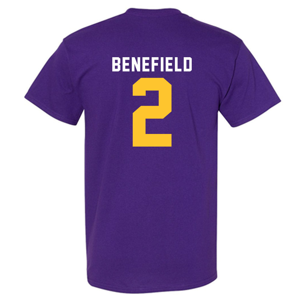 LSU - NCAA Football : Ty Benefield - Classic Shersey T-Shirt-1