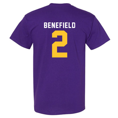 LSU - NCAA Football : Ty Benefield - Classic Shersey T-Shirt-1
