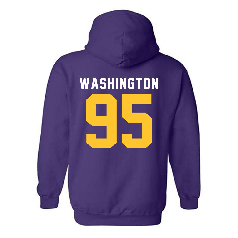 LSU - NCAA Football : Shone Washington - Classic Shersey Hooded Sweatshirt-1
