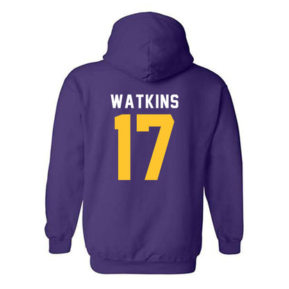 LSU - NCAA Football : Winston Watkins - Classic Shersey Hooded Sweatshirt-1