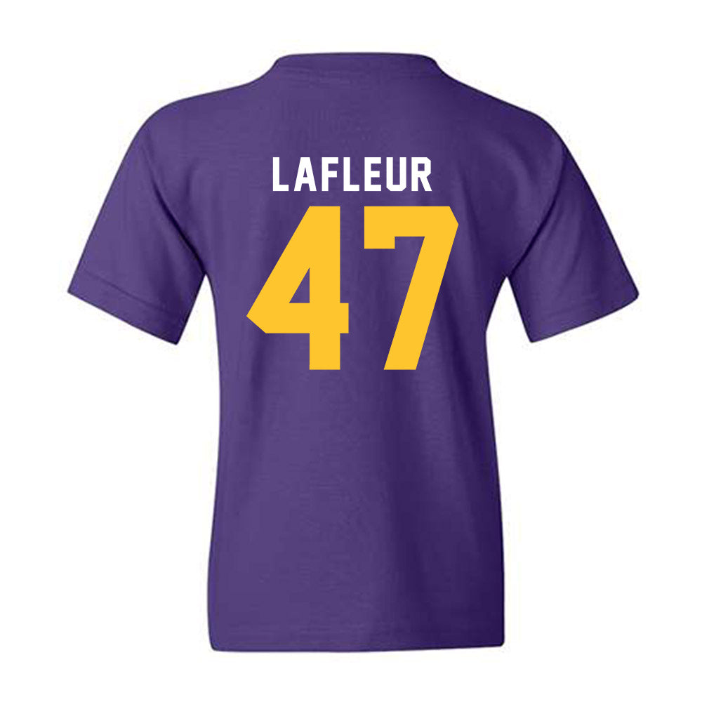 LSU - NCAA Football : JD LaFleur - Classic Shersey Youth T-Shirt-1