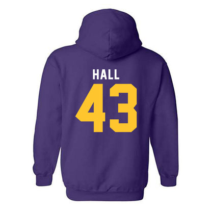 LSU - NCAA Football : Silas Hall - Classic Shersey Hooded Sweatshirt-1