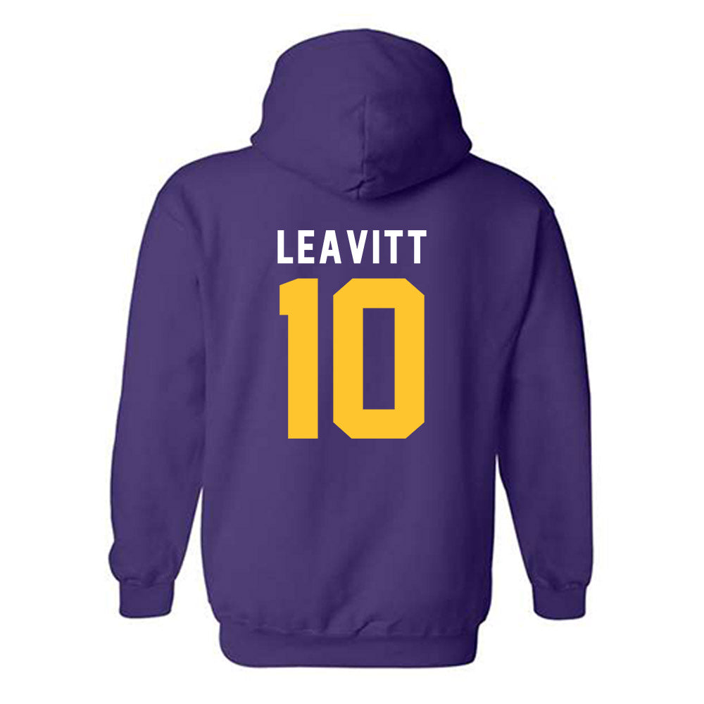 LSU - NCAA Football : Sam Leavitt - Classic Shersey Hooded Sweatshirt-1
