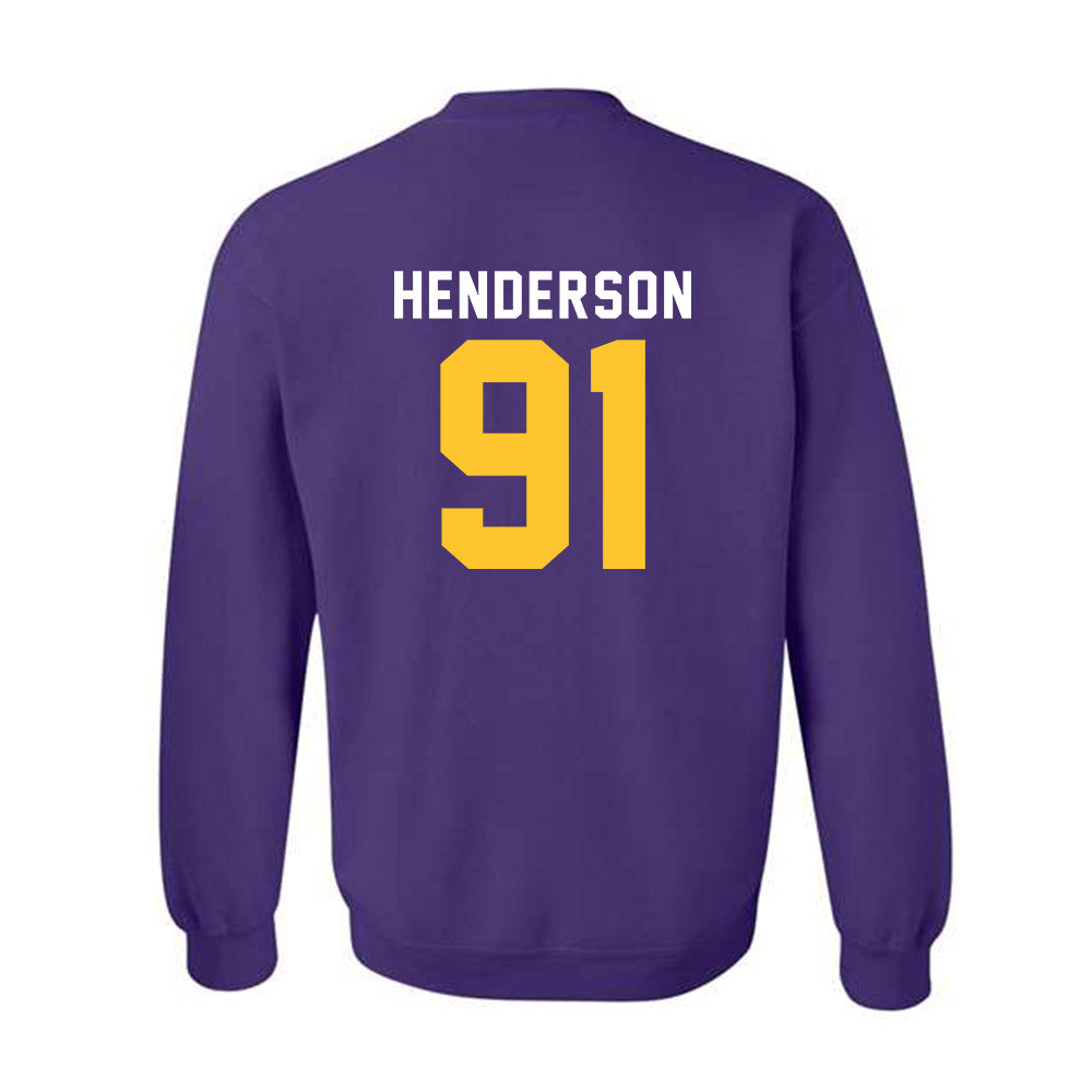 LSU - NCAA Football : Trenton Henderson - Classic Shersey Crewneck Sweatshirt-1