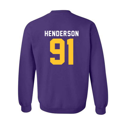 LSU - NCAA Football : Trenton Henderson - Classic Shersey Crewneck Sweatshirt-1